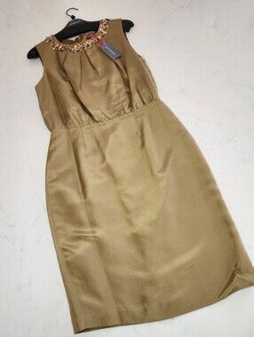 Boden Limited Edition Retro Shift Neck Sheath Dress - Women U.S. Size 8